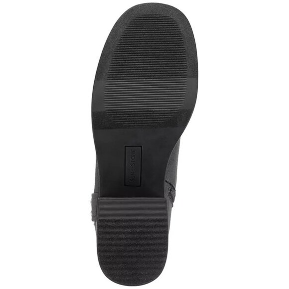 Sun + Stone Womens Norahh Moto Booties Charcoal Sz 5.5 MSRP $129 - Picture 5 of 5